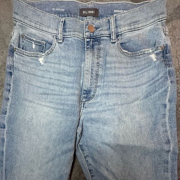 DL1961 Bridget Serenity Cropped Bootcut Jean Size 25 - Picture 4 of 7